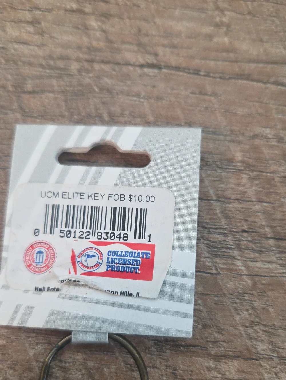 University Of Central Missouri Key Fob And Bottle Opener Keystrap